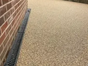 Completed resin bound stone driveways installation by Decorative Stone Driveways