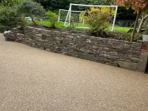 Completed resin bound stone driveways installation by Decorative Stone Driveways