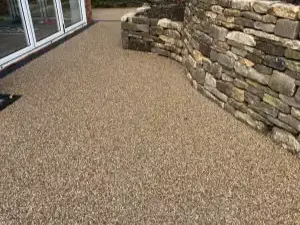 Completed resin bound stone driveways installation by Decorative Stone Driveways