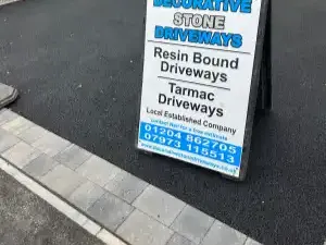 Completed resin bound stone driveways installation by Decorative Stone Driveways