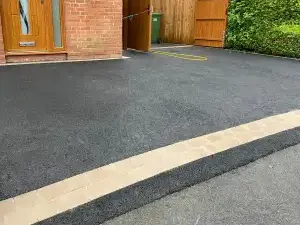 Completed resin bound stone driveways installation by Decorative Stone Driveways