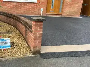 Completed resin bound stone driveways installation by Decorative Stone Driveways
