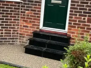 Completed resin bound stone driveways installation by Decorative Stone Driveways