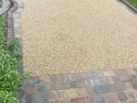 Completed resin bound installation by Decorative Stone Driveways