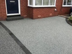 Completed resin bound installation by Decorative Stone Driveways