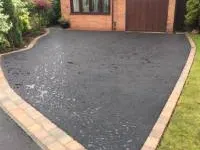 Completed tarmac installation by Decorative Stone Driveways