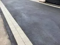 Completed tarmac installation by Decorative Stone Driveways
